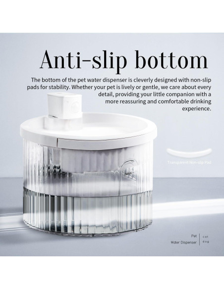 Fuente de Agua Inalámbrica para Gatos FUERA POR GATOS 2L