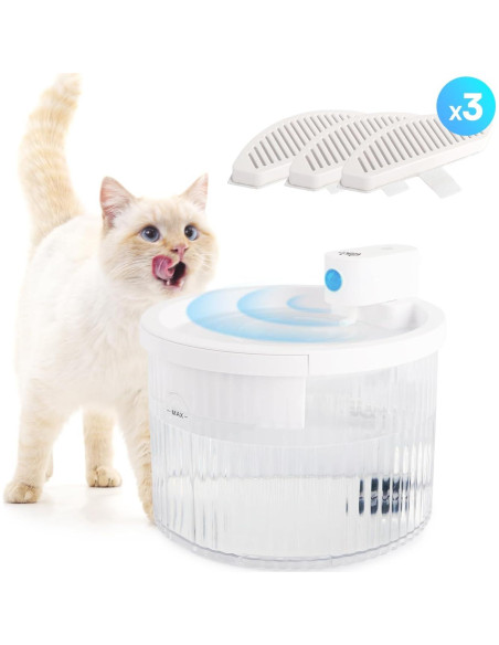 Fuente de Agua Inalámbrica para Gatos FUERA POR GATOS 2L