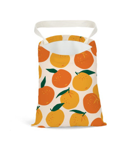 Bolsa de Basura para Auto Pykfrhh Naranja Impermeable 30x25cm