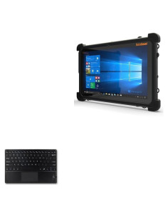 Teclado Bluetooth BoxWave SlimKeys con Trackpad - Negro