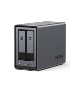 NAS UGREEN DXP2800 2-Bay, Intel N100, 8GB RAM, 64TB
