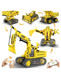 Kit de Construcción de Robots 5 en 1 Okk - 555 Piezas