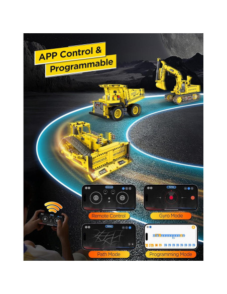 Kit de Construcción de Robots 5 en 1 Okk - 555 Piezas