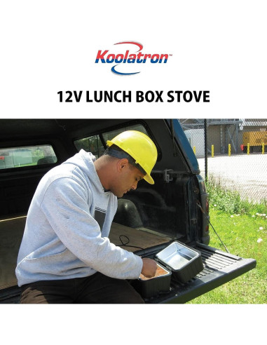 Calentador de Comida Portátil Koolatron 12V 1.5L Negro