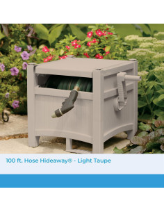 Escondite para Carrete de Manguera Suncast 30.48m Taupe 2