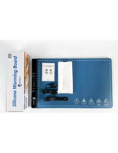 Alfombrilla Calentadora de Comida EcomMore HM10 280W Azul