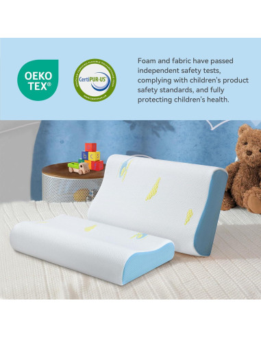 Almohada Viscoelástica Hcore G-SAN-01-KID 30x50 cm Ajustable