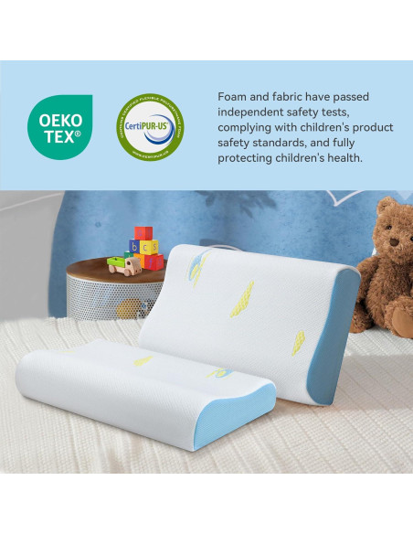 Almohada Viscoelástica Hcore G-SAN-01-KID 30x50 cm Ajustable