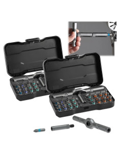 Juego de Destornilladores Magnéticos 24 en 1 Eadwe