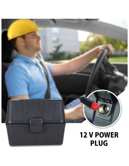 Calentador de Comida Portátil Koolatron 12V 1.5L Negro