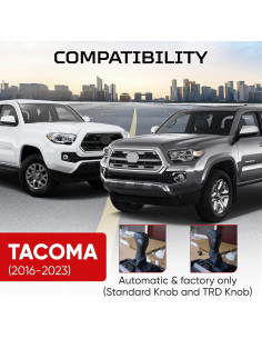 Anillo de Recorte de Perilla AJT Design para Toyota Tacoma 2016-2023 2