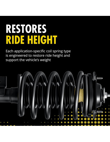 Conjunto de Amortiguador y Resorte Monroe 172989 para Toyota Corolla 2014-2019