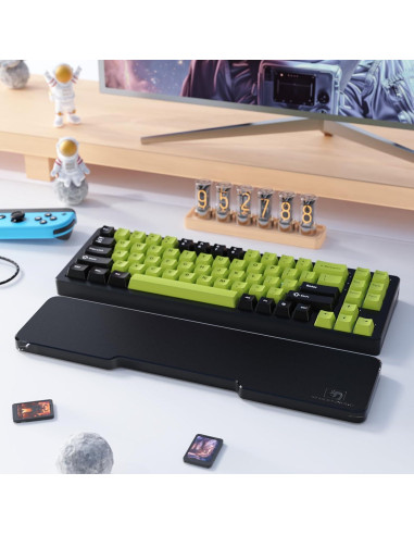 Reposamuñecas Ergonómico SELORSS de Acrílico Negro 30.5cm