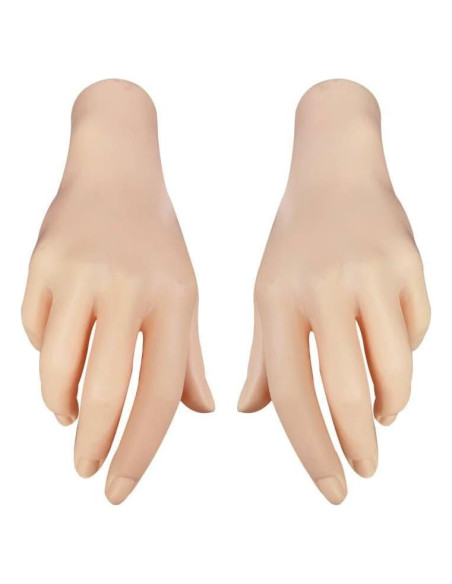 Manos Falsas de Halloween Lodou - 2 Piezas Realistas 20 cm