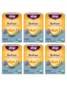 Té Yogi Hora de Dormir - 96 Bolsitas Orgánicas Sin Cafeína