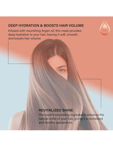 Máscara de Tratamiento Moroccan Gold 239g - Hidratante con Argán