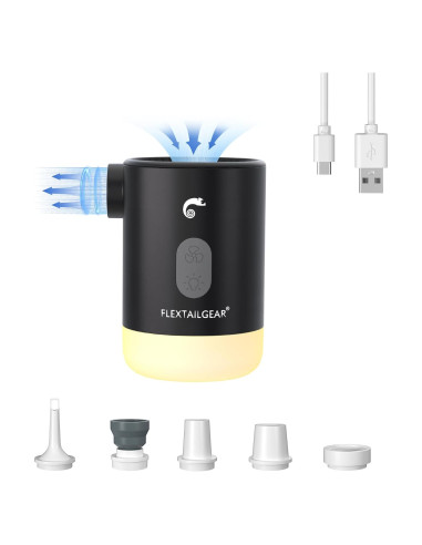 Bomba de Aire Portátil FLEXTAILGEAR 4.5kPa Recargable 3600mAh