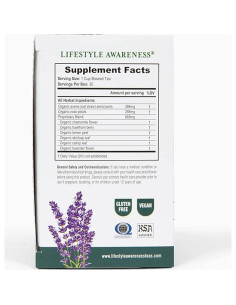 Té de Sueño Sereno Tés de Conciencia 20 Bolsitas Orgánico 2