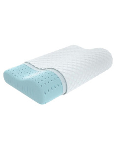 Almohada Contorneada Hcore de Espuma Viscoelástica Gel Reina