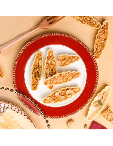 21 Piezas Moldes de Tarta de Huevo Barco Liobelon Aluminio