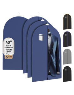 Bolsas de Viaje para Trajes Sus Bolsas - 3 Piezas 102x61cm