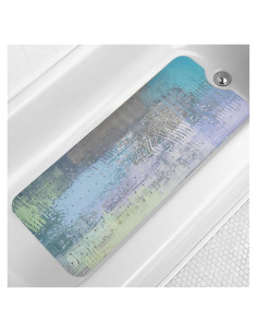 Alfombra de Baño Antideslizante Denifeiya 101.6x40.6cm Teal