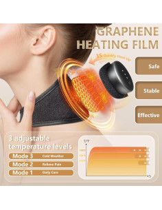 Almohadilla Térmica Inalámbrica JIMEZON para Cuello - 3 Modos 2