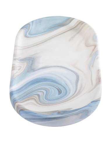 Bandeja de tocador Avanti Linens Waves Azul 26.4x2.5cm