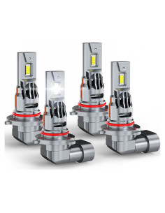 Bombillas LED UCYAR 9005 9006 para GMC Sierra 1995-2006 - Paquete de 4