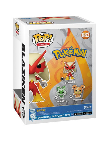 Funko Pop! Pokémon Blaziken 12.35 cm Vinilo Colección