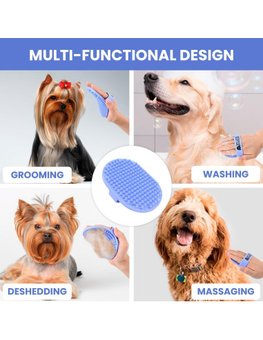 Cepillo de Baño para Perros We Love Doodles - 2 Pack