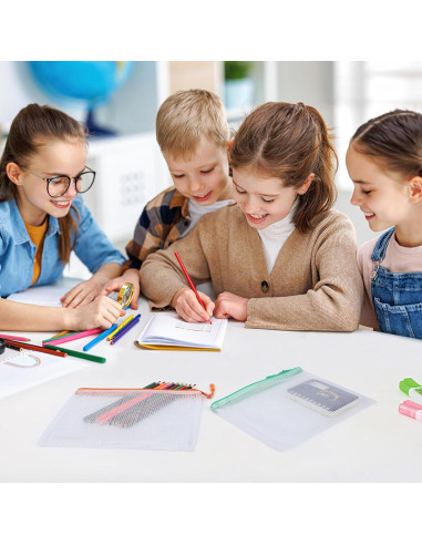 20 Bolsas de Malla con Cremallera YOPCDJ A3 43.2x30.5 cm