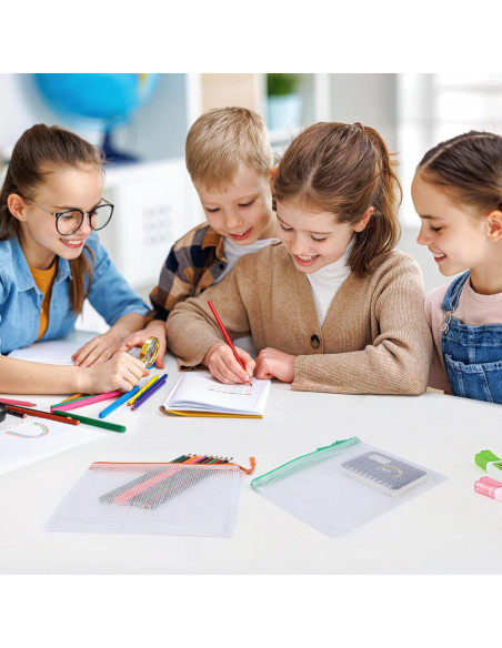 20 Bolsas de Malla con Cremallera YOPCDJ A3 43.2x30.5 cm