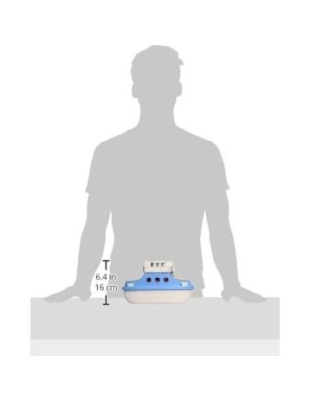 Barco de Ferry Green Toys con 2 Mini Coches - Juguete Ecológico