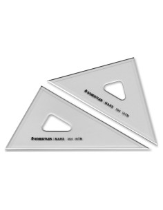 Regla Triangular Acrílica Staedtler 564 16 TN 16cm