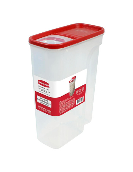 Contenedor Modular de Cereal Rubbermaid 22 Tazas Rojo