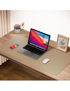 Alfombrilla de Escritorio Antideslizante Boutilon Beige 61x35.5cm 2