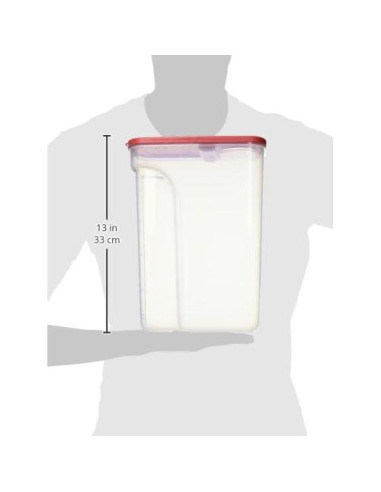 Contenedor Modular de Cereal Rubbermaid 22 Tazas Rojo