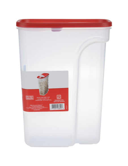 Contenedor Modular de Cereal Rubbermaid 22 Tazas Rojo