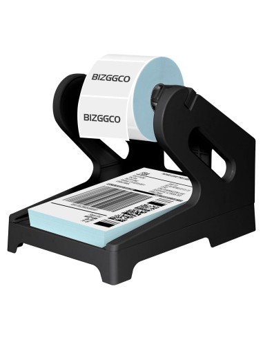Soporte de Etiquetas Térmicas Bizggco BG-L01 Negro 20.32x13.97x15.24cm