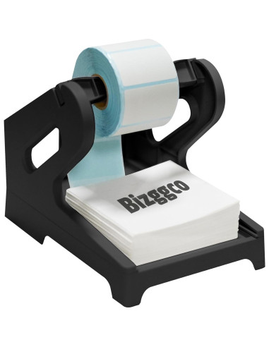Soporte de Etiquetas Térmicas Bizggco BG-L01 Negro 20.32x13.97x15.24cm