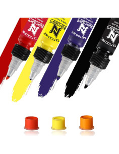 Kit de Tintas para Tatuajes NISIMP 14 Colores 15ml Profesional 2
