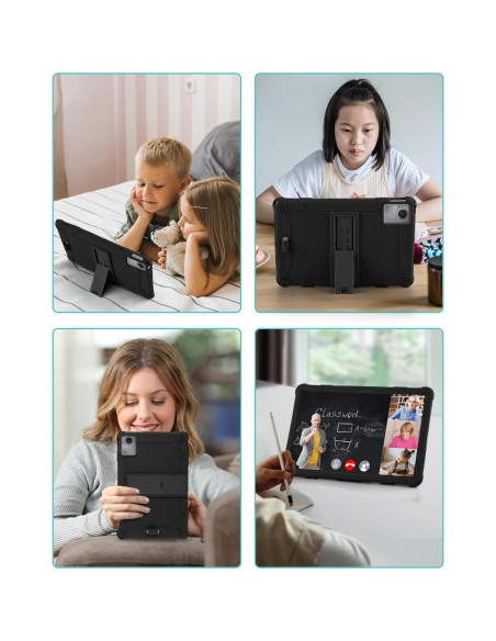 Funda de Silicona DETUOSI para Lenovo Tab M11 11" Negra