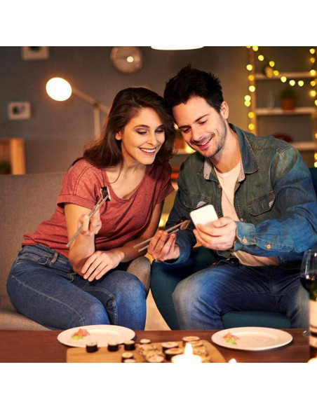 Set de 10 Pares de Palillos de Madera Ecológicos 25 cm