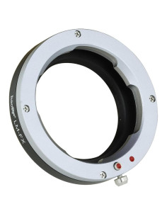 Adaptador de Lente Manual Haoge Leica M a Fujifilm X