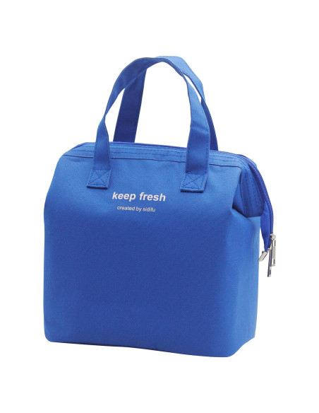 Bolsa de Almuerzo Aislada Mziart Azul 1L Térmica para Picnic