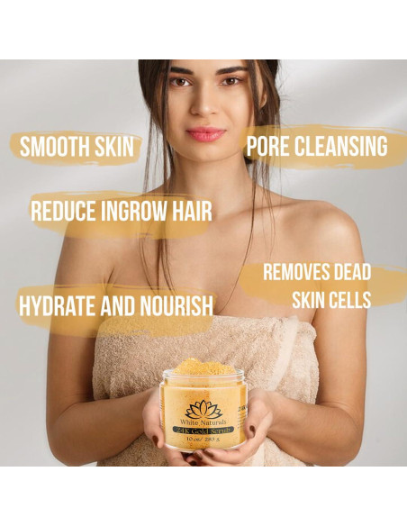 Exfoliante Corporal de Oro 24K White Naturals 226g Exfoliante Corporal de Oro 24K White Naturals 226g