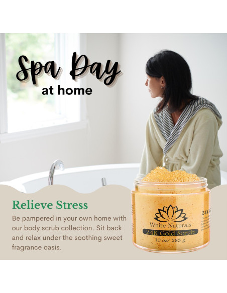 Exfoliante Corporal de Oro 24K White Naturals 226g Exfoliante Corporal de Oro 24K White Naturals 226g