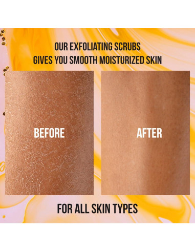 Exfoliante Corporal de Oro 24K White Naturals 226g