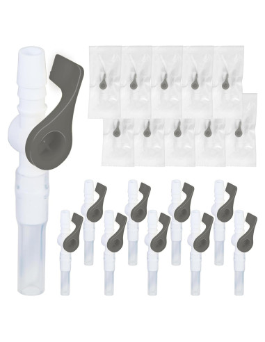 Válvula de Drenaje Urinario Opstra Yee 10 Piezas Gris